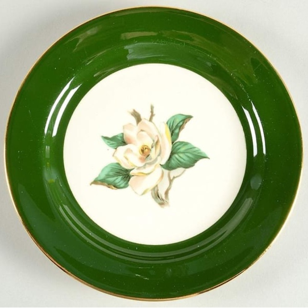 Jaderose Bread & Butter Plates rare x4